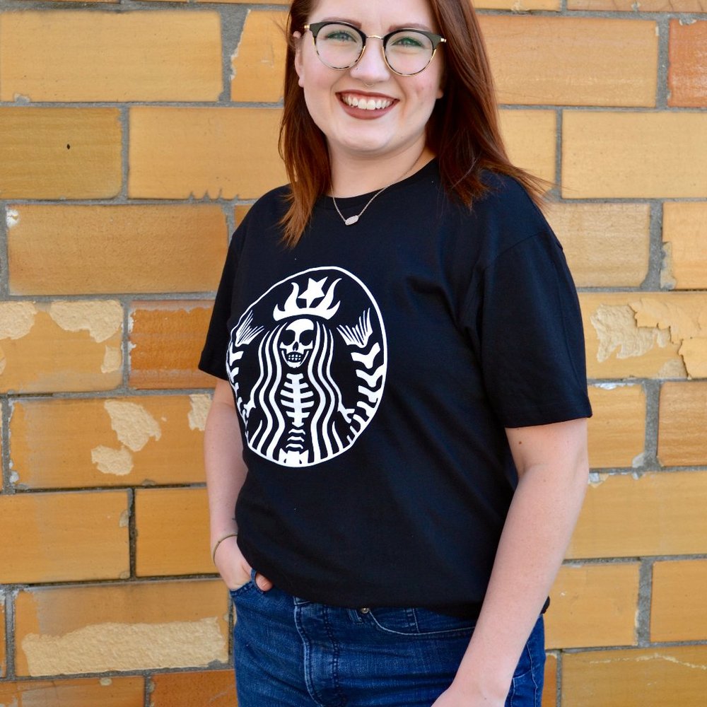 Starbucks Skeleton Tee